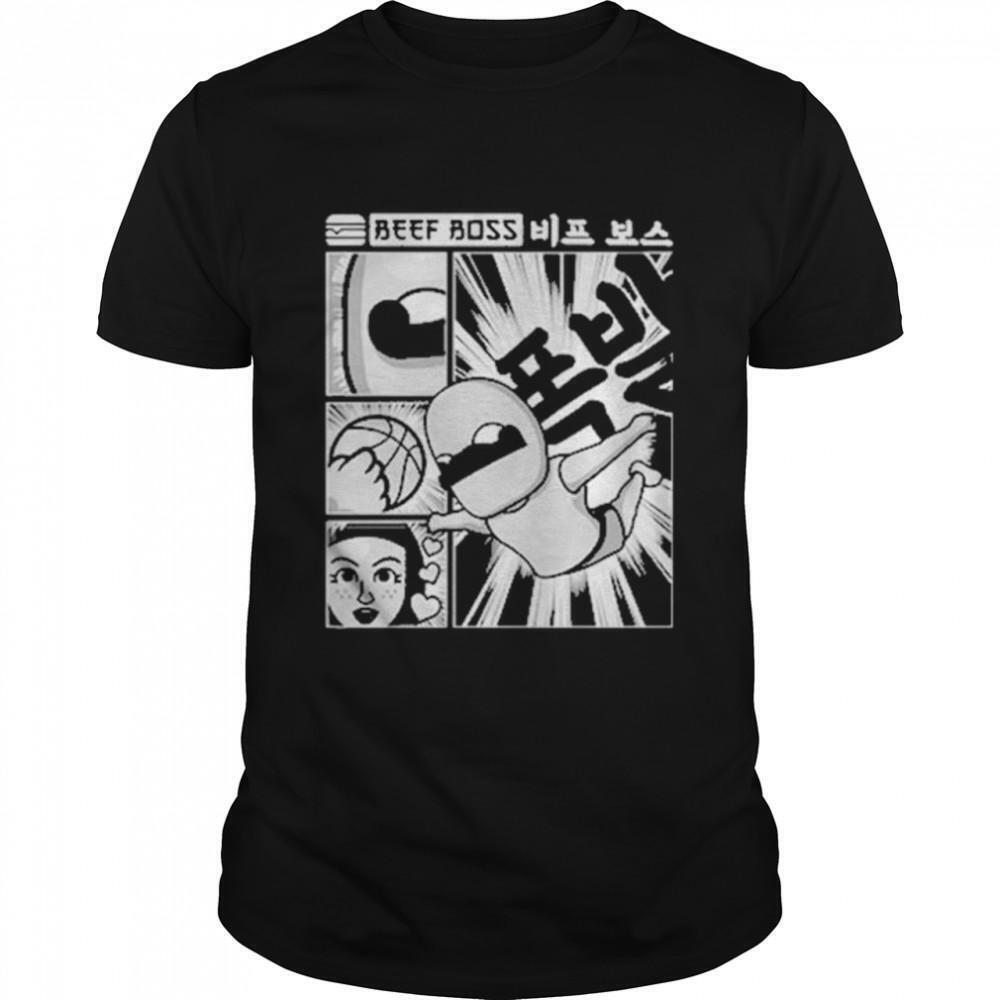 Poofesure Beef Boss Manga Shirt